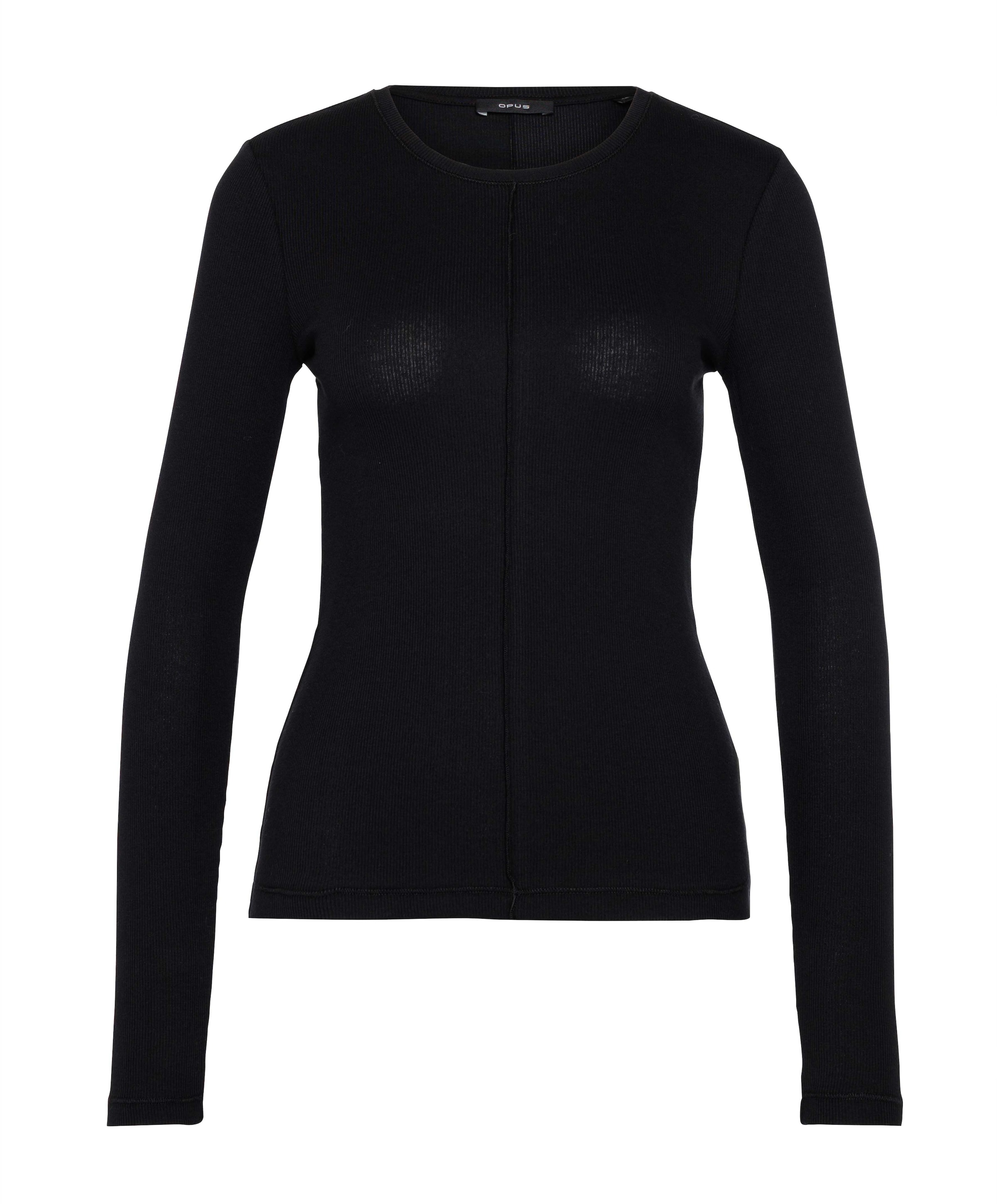 Dames longsleeve zwart