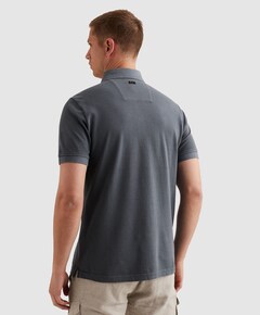 Heren polo blauw