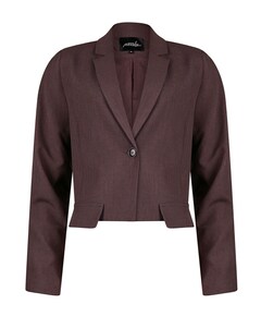 Dames blazer bruin