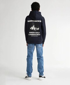 Jongens hoodie blauw