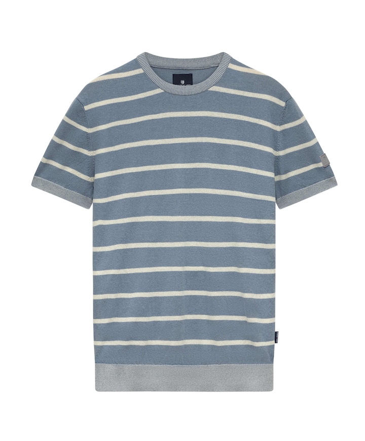 Heren T-shirt blauw