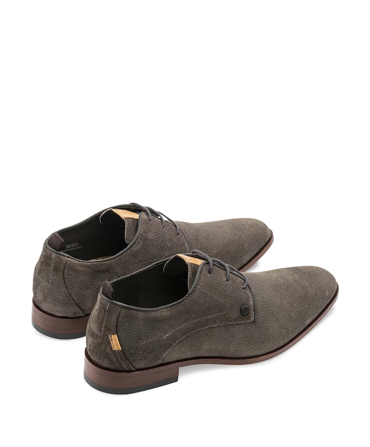 GREG WALL SUE heren veterschoenen grijs