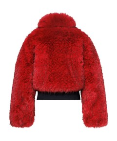 Dames ski-jas rood