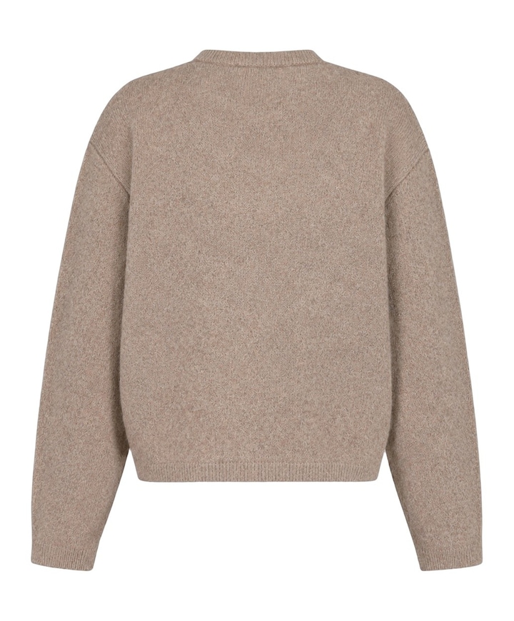 Dames vest beige