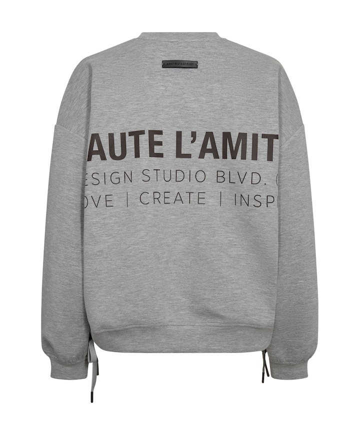 Dames sweater grijs