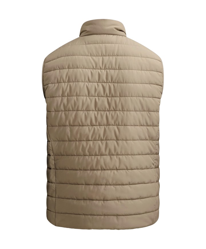 Heren bodywarmer beige
