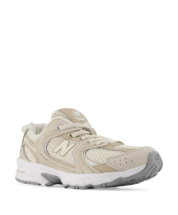 530 bungee lace uniseks sneakers  beige