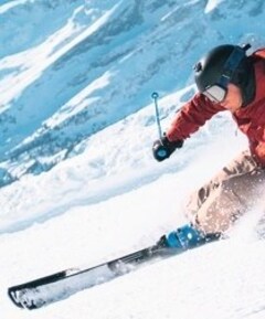Skisokken zwart