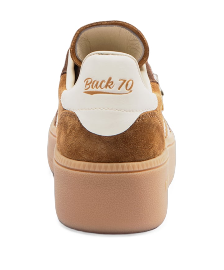 XXL dames sneakers bruin