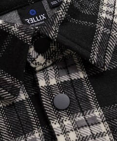 Overhemd lange mouw zwart