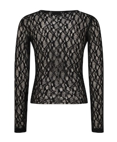 Meisjes longsleeve zwart