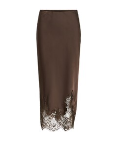 Dames rok bruin