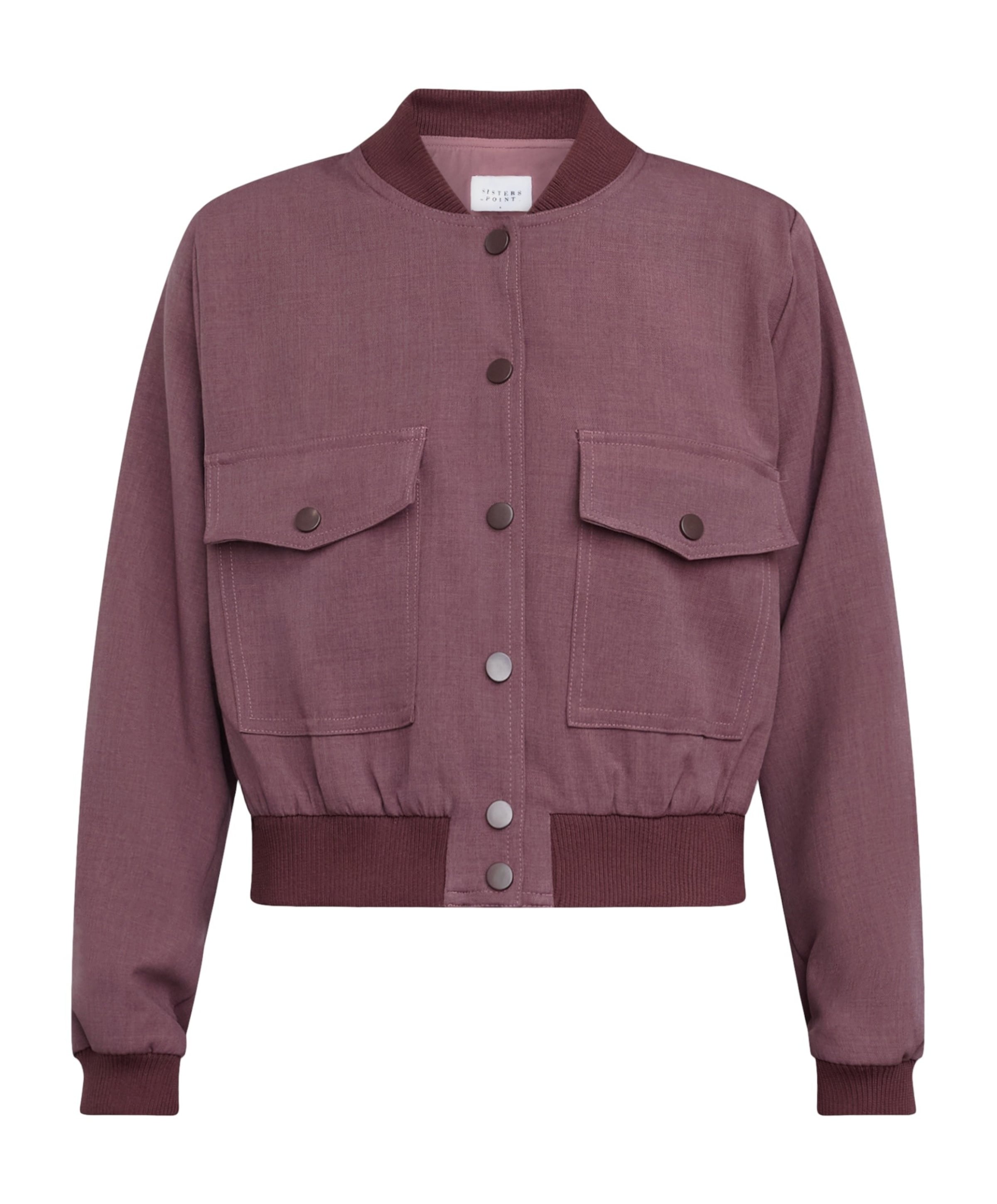 Dames jas bordeaux