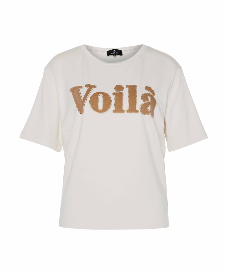 Dames T-shirt ecru