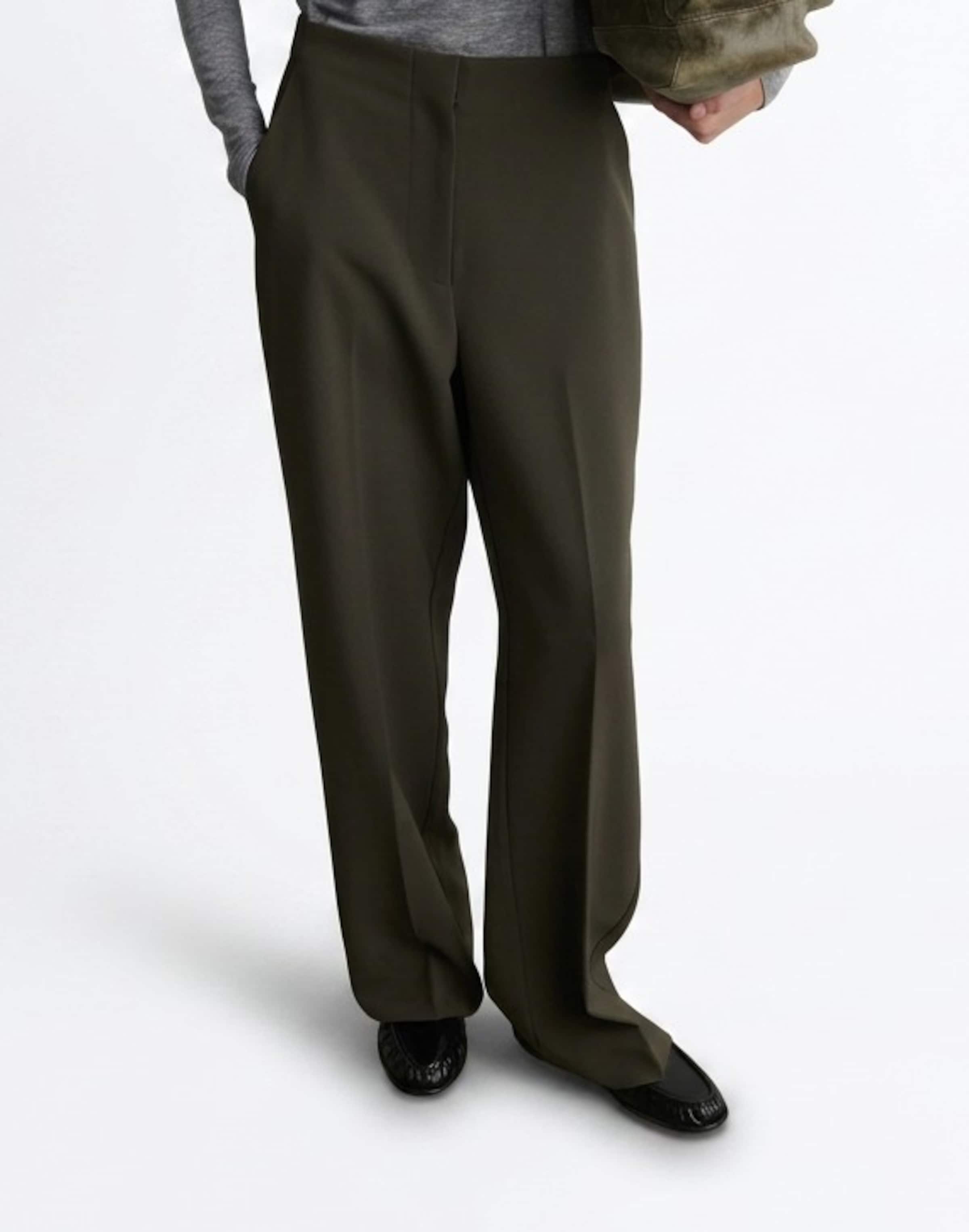 Fique Classic Trousers dames broek groen