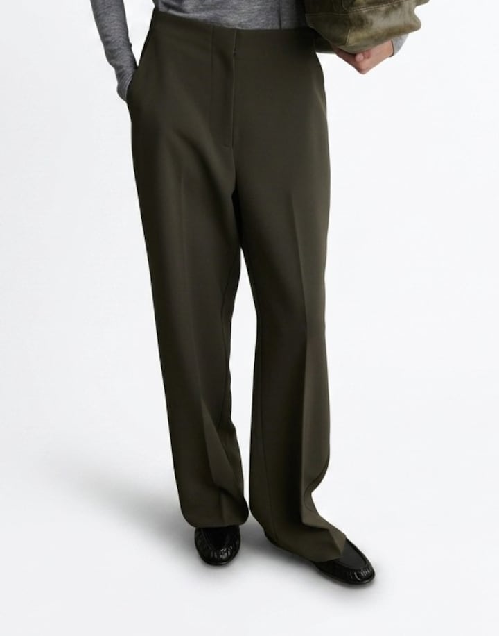 Fique Classic Trousers dames broek groen