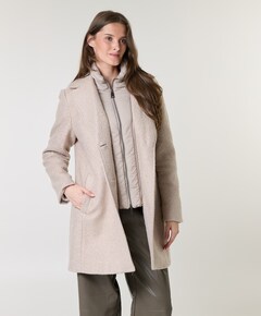 Dames jas beige