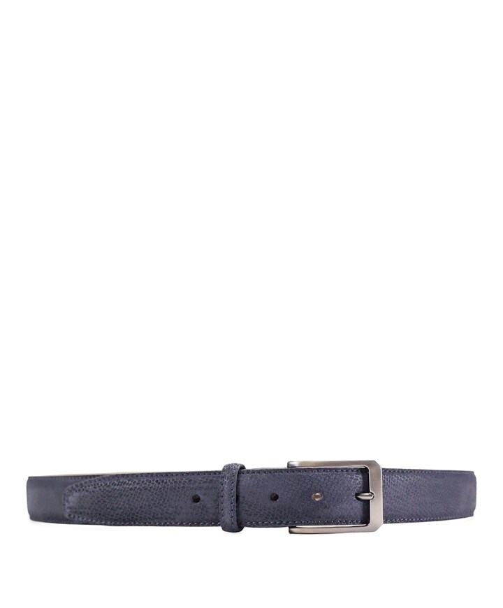 Heren riem blauw