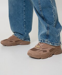 Front Row dames sneakers beige
