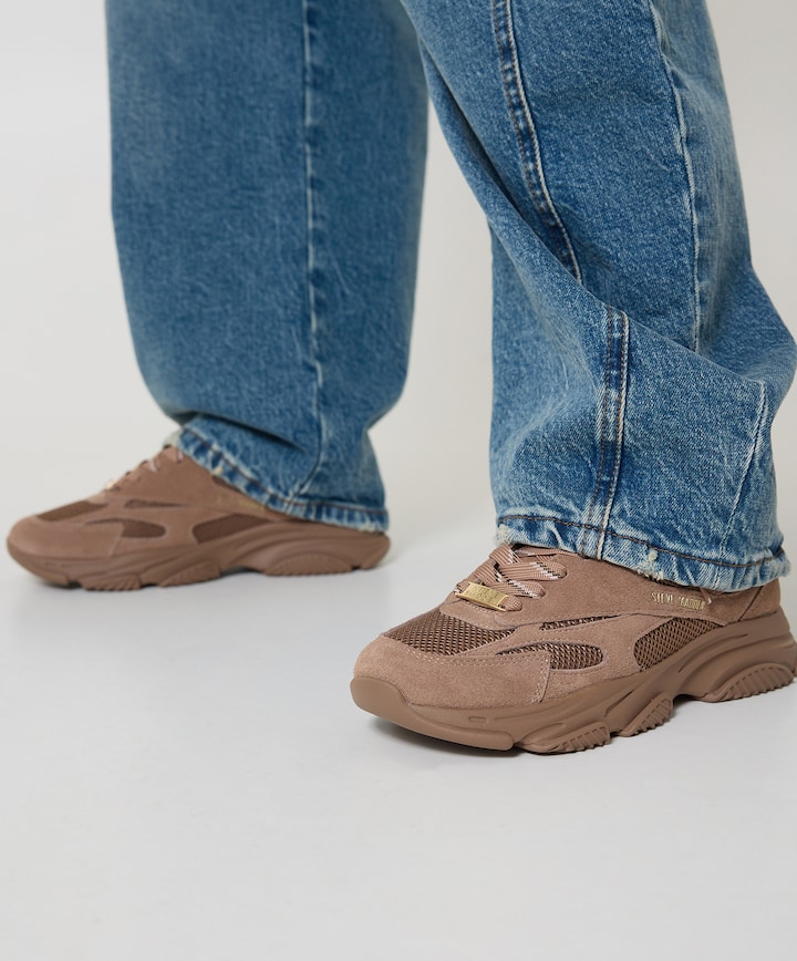 Front Row dames sneakers beige