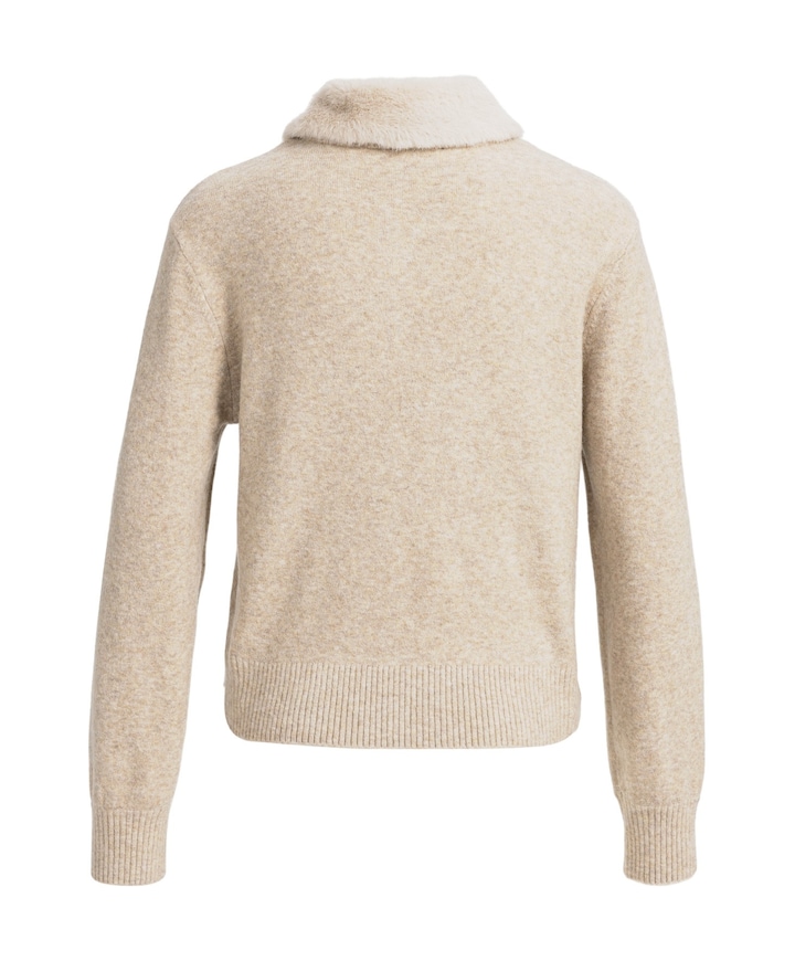Dames vest beige