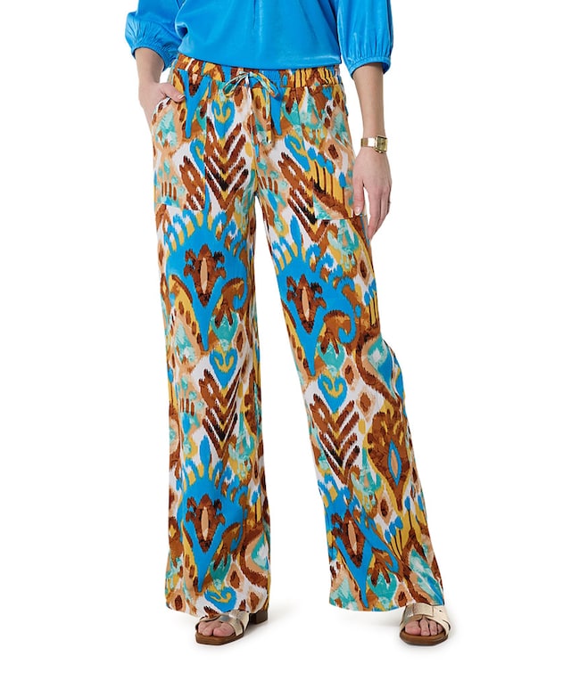 Trousers Spring Ikat broek multicolor