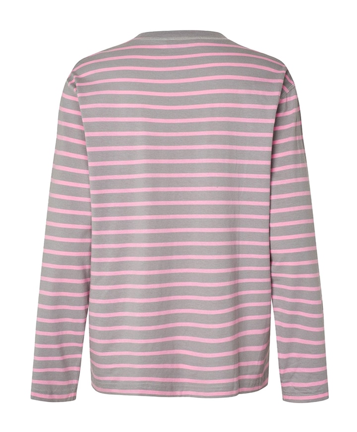 Dames longsleeve grijs