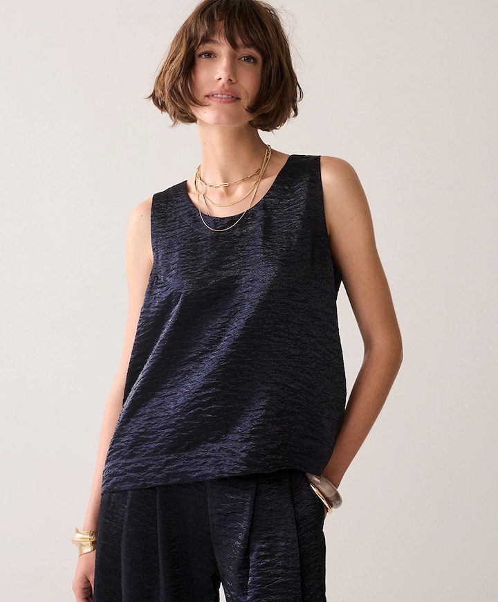 Dames top blauw