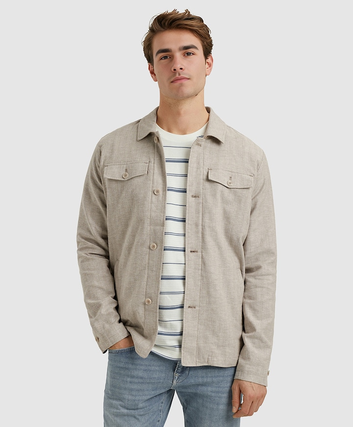Overshirt beige