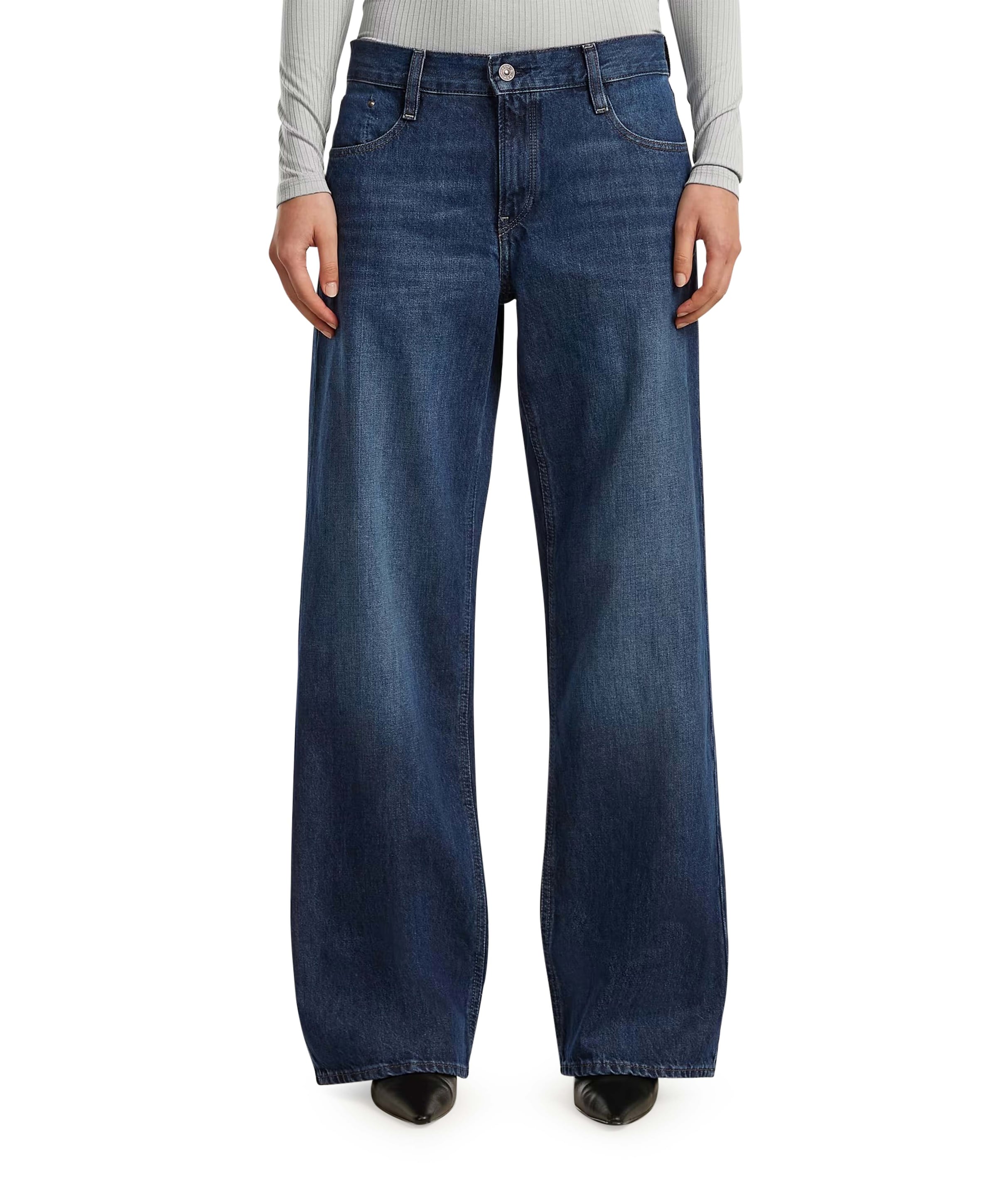 Judee Loose Wmn dames jeans blauw