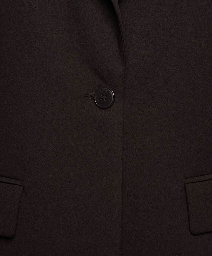 Dames blazer bruin