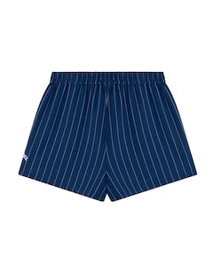 CLEAN STRIPED dames broek blauw