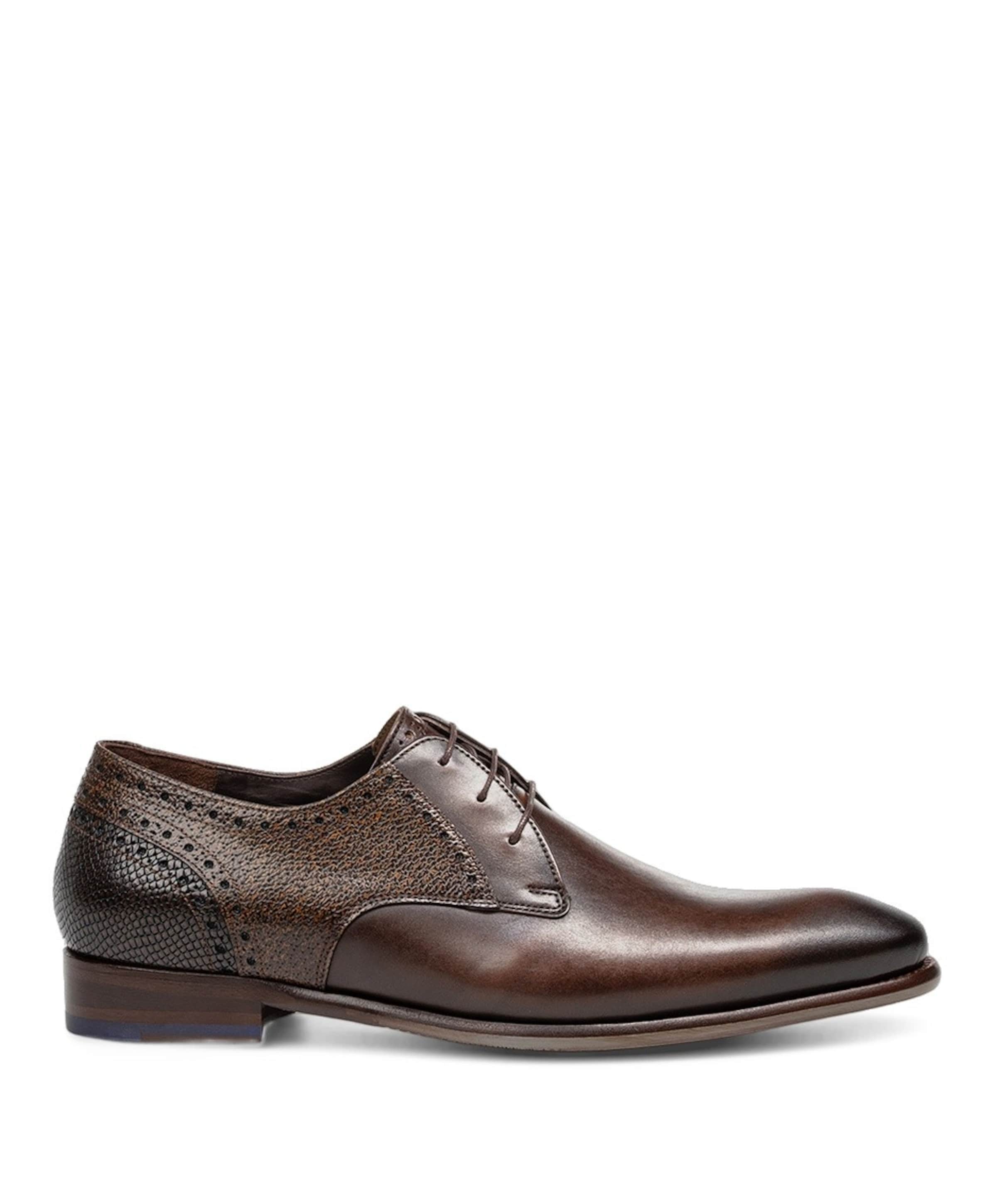 heren veterschoenen bruin