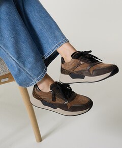 dames sneakers bruin