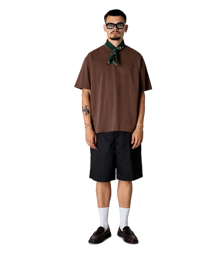 Heren T-shirt bruin