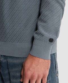 Heren trui blauw