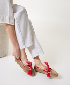 Dames mocassins beige