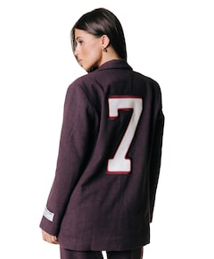 Dames blazer rood