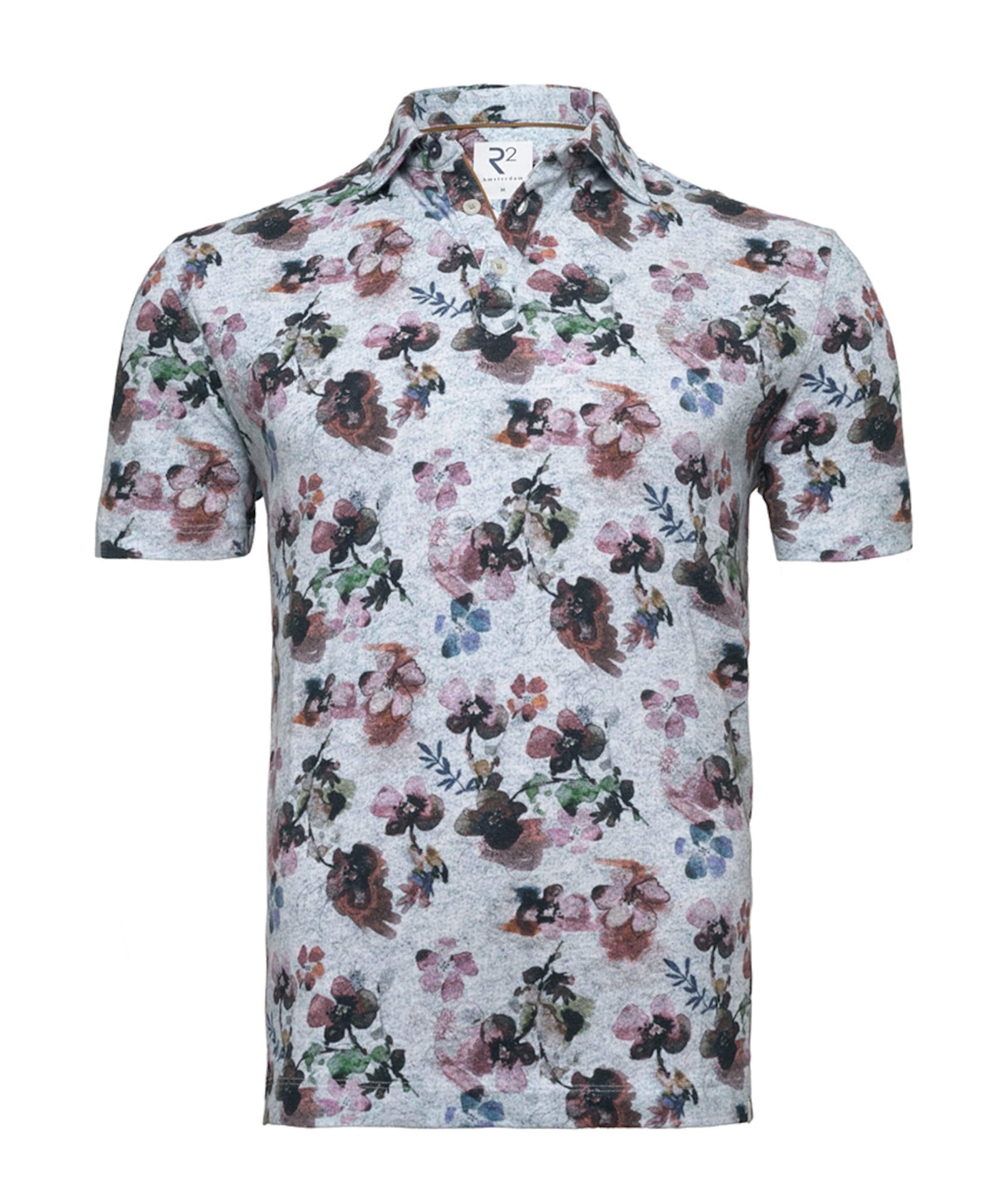 Heren polo blauw