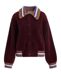 Dames jas bordeaux