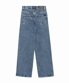 YARA Bleached Used jeans blauw