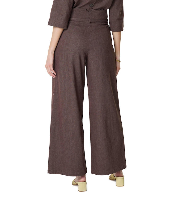 32a02-03434-1 dames broek bruin