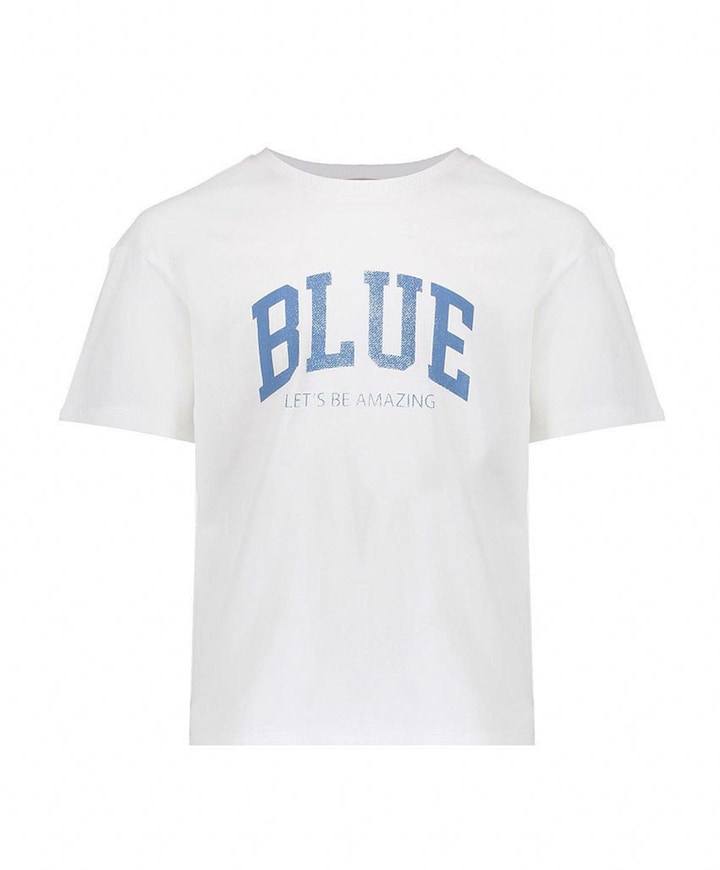 Meisjes T-shirt ecru