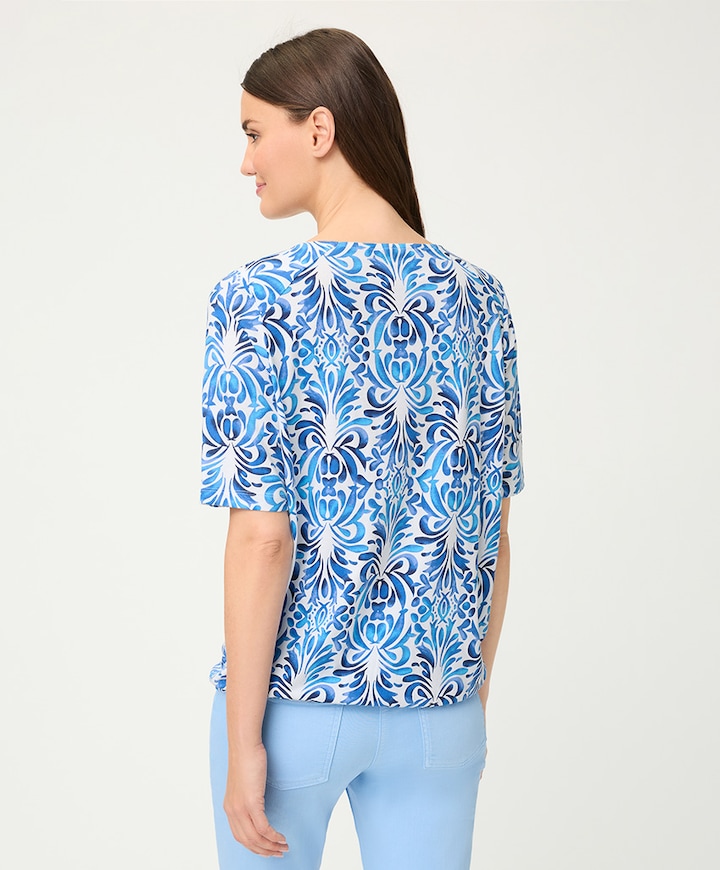 Dames T-shirt blauw