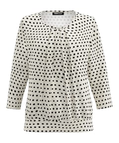 Dames blouse zwart