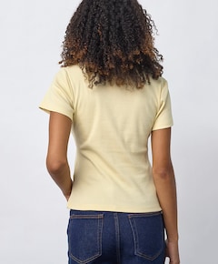 Dames T-shirt geel