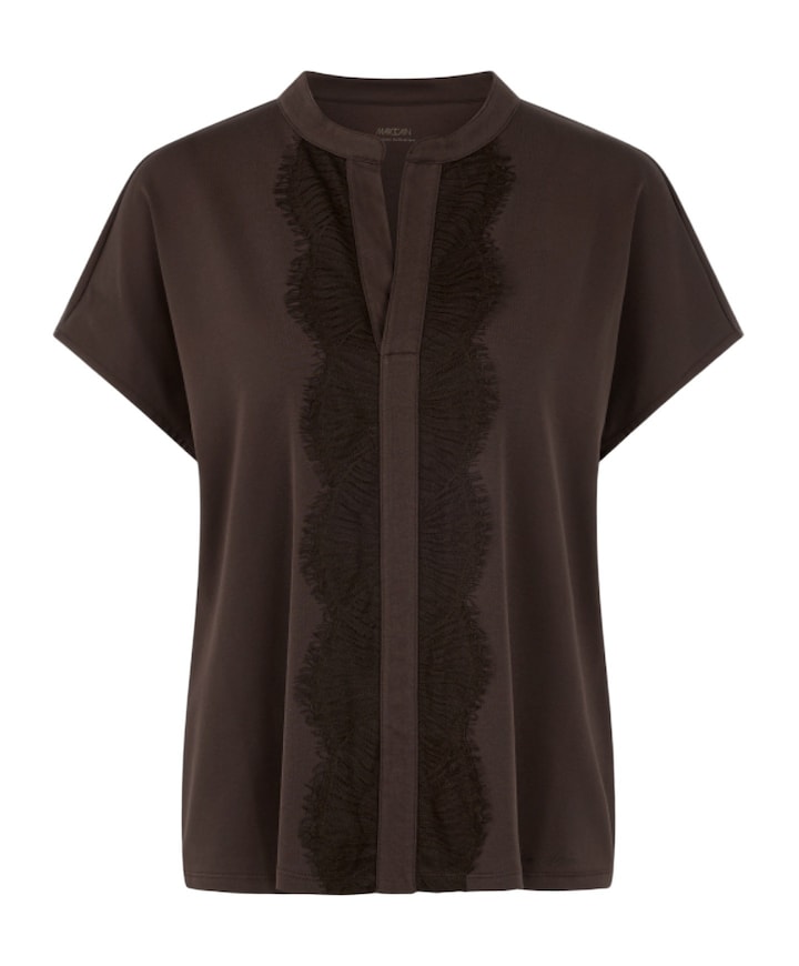 Dames T-shirt bruin