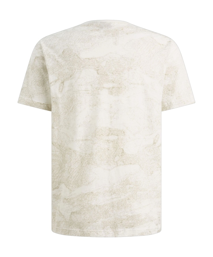 Heren T-shirt ecru