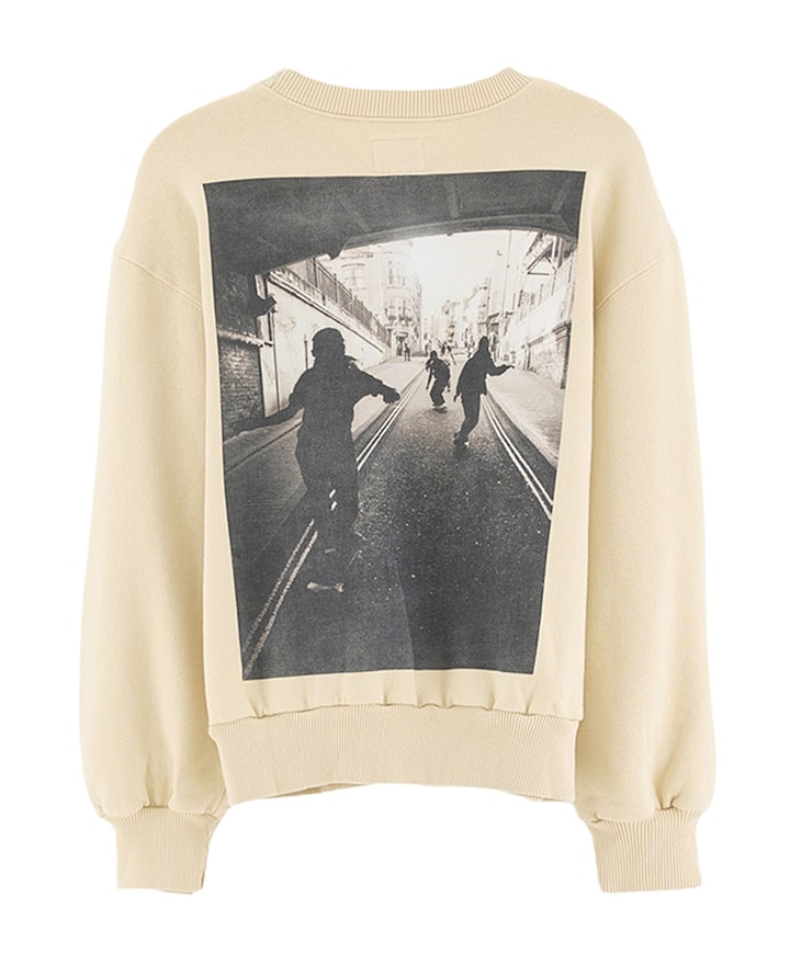 Jongens sweater ecru