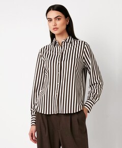 Dames blouse bruin